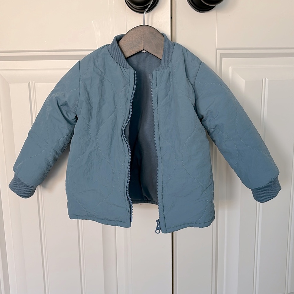 Miniclasix Baby Boy’s Blue Padded Jacket
